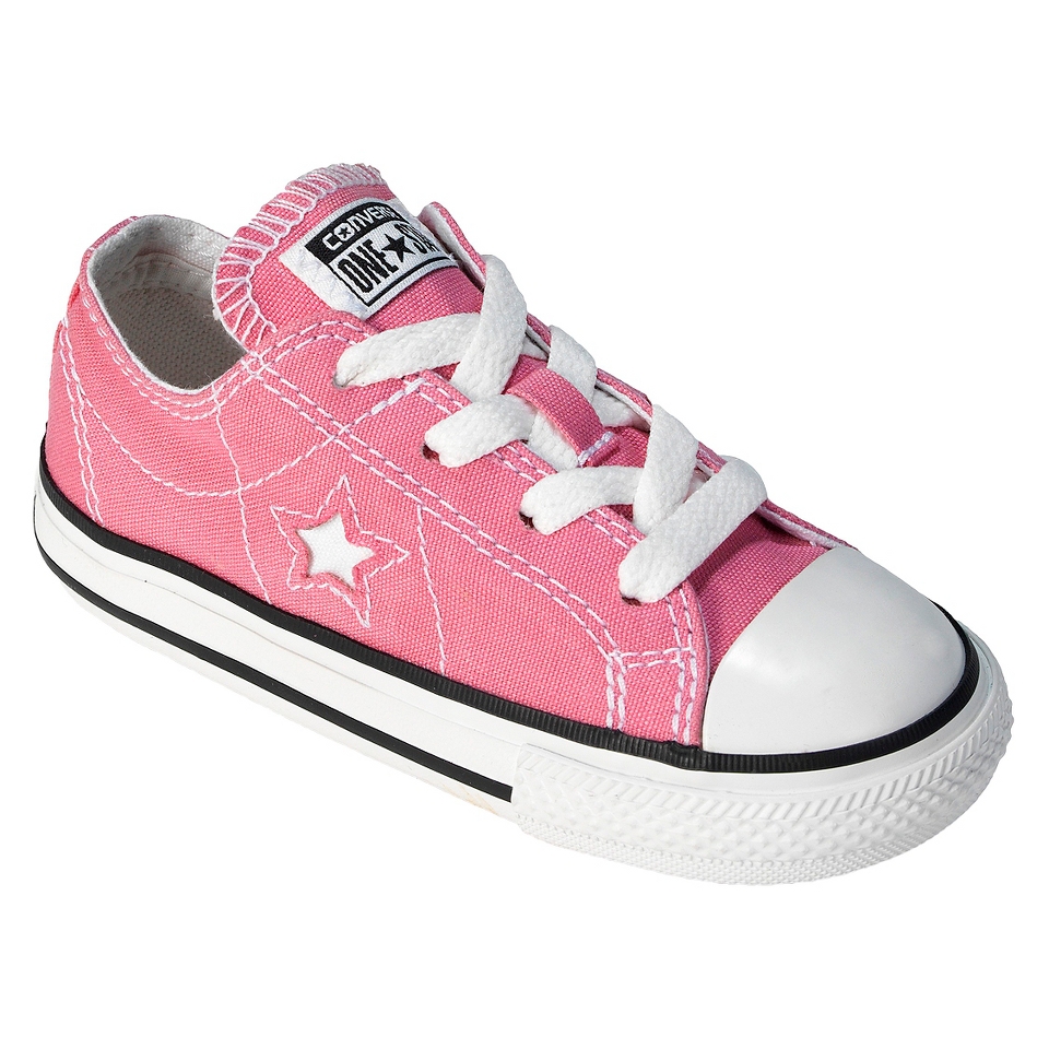 Toddlers Converse One Star Canvas Oxford Shoe   Pink 9.0