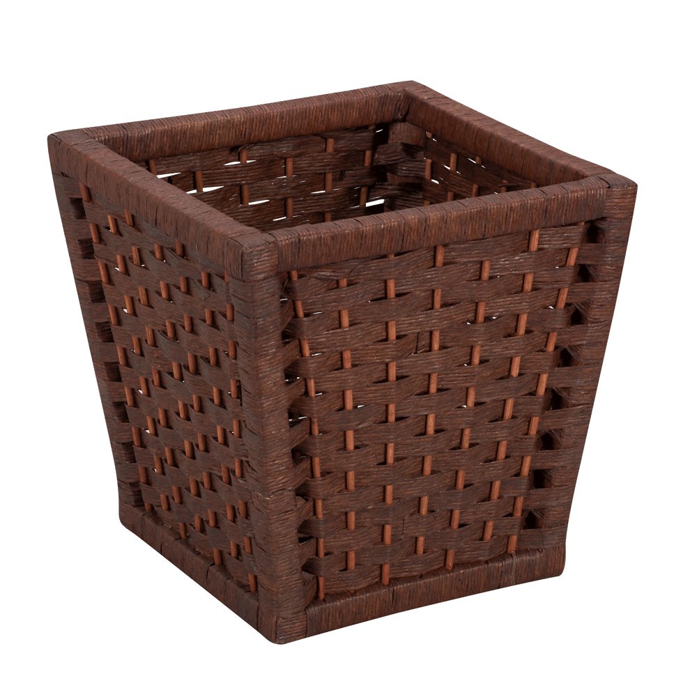 Household Essentials Paper Rope Decorative Basket