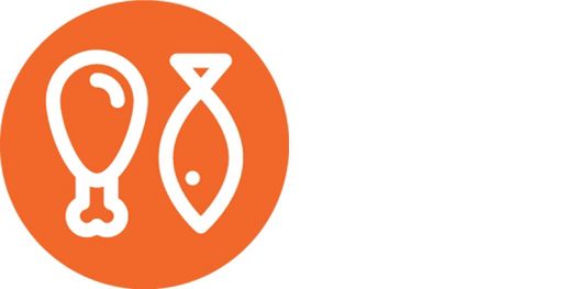 Meat, poultry, or seafood as first ingredient icon