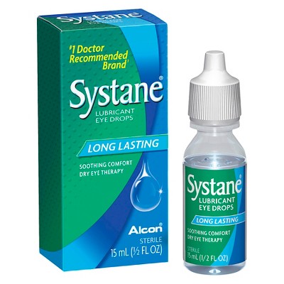 Systane Long Lasting Dry Eye Lubricant EyeDrops - 0.51 oz : Target