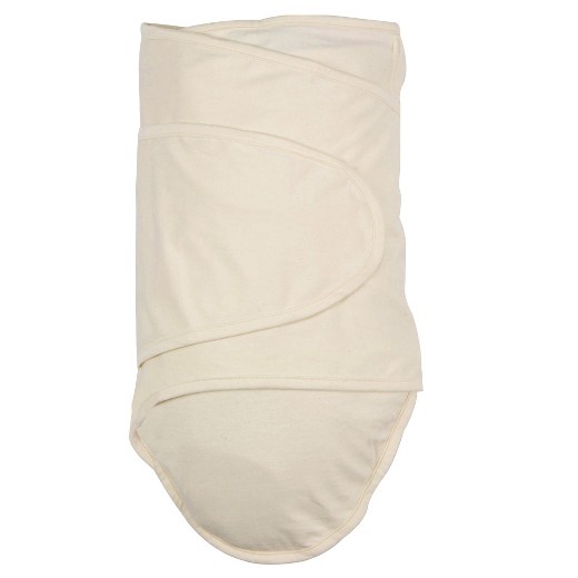 Miracle Blanket Solid Print Baby Swaddle Beige Target