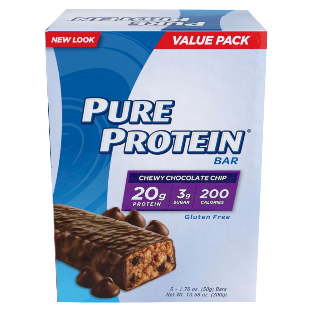 UPC 749826000589 - Pure Protein Bars Chewy Chocolate Chip 20g Protein 1 ...