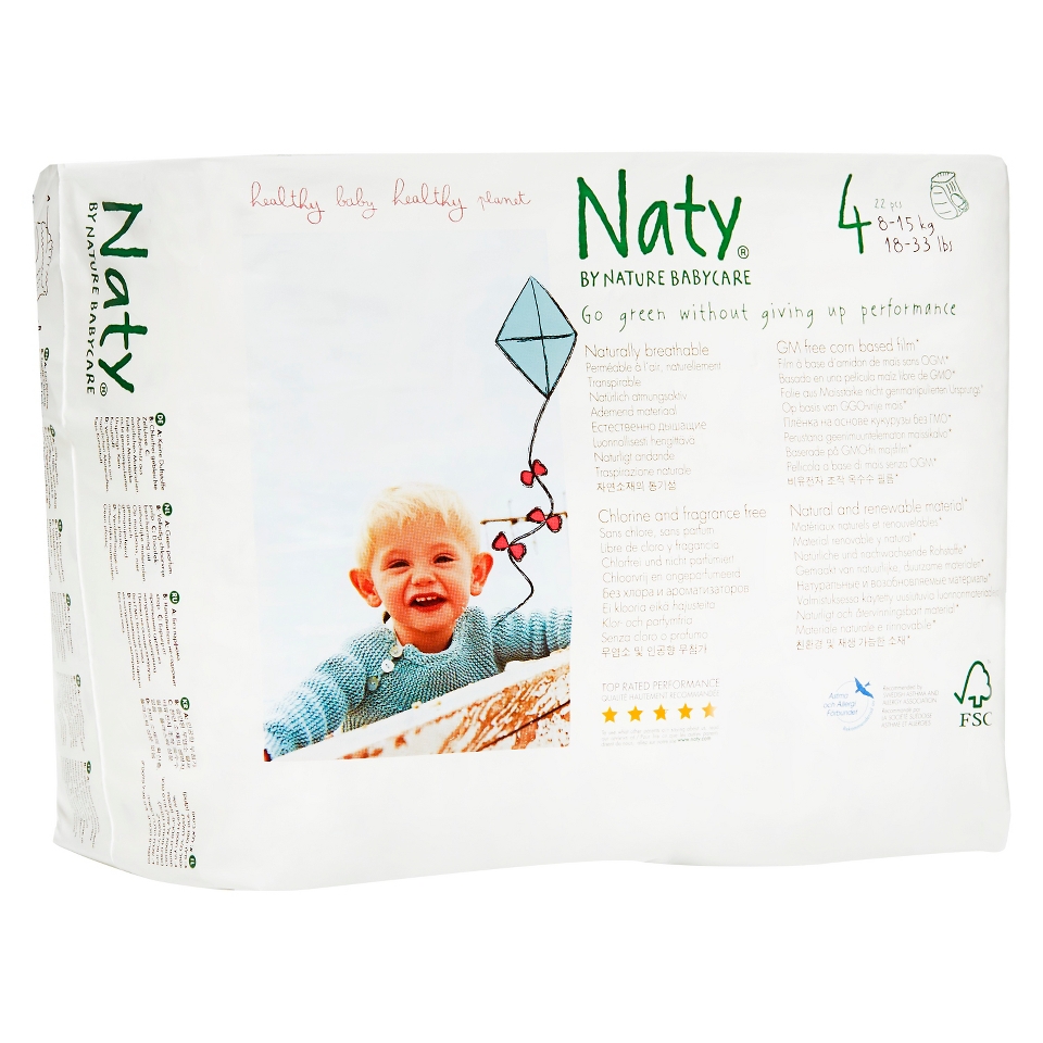 Nature Babycare Eco Pull On Training Pants Size 4 (88 Count) 4 Pack