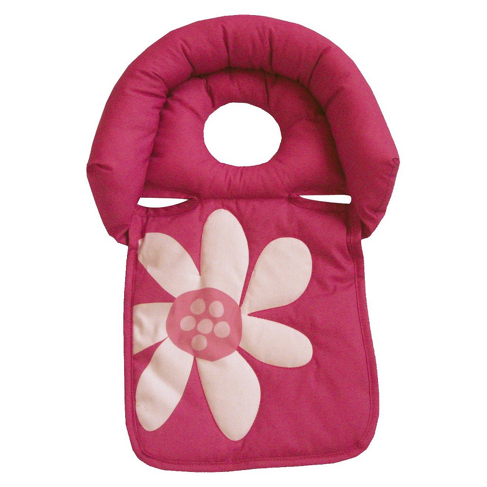 Boppy Flowers Head Support for Strollers and Carriers - Pink