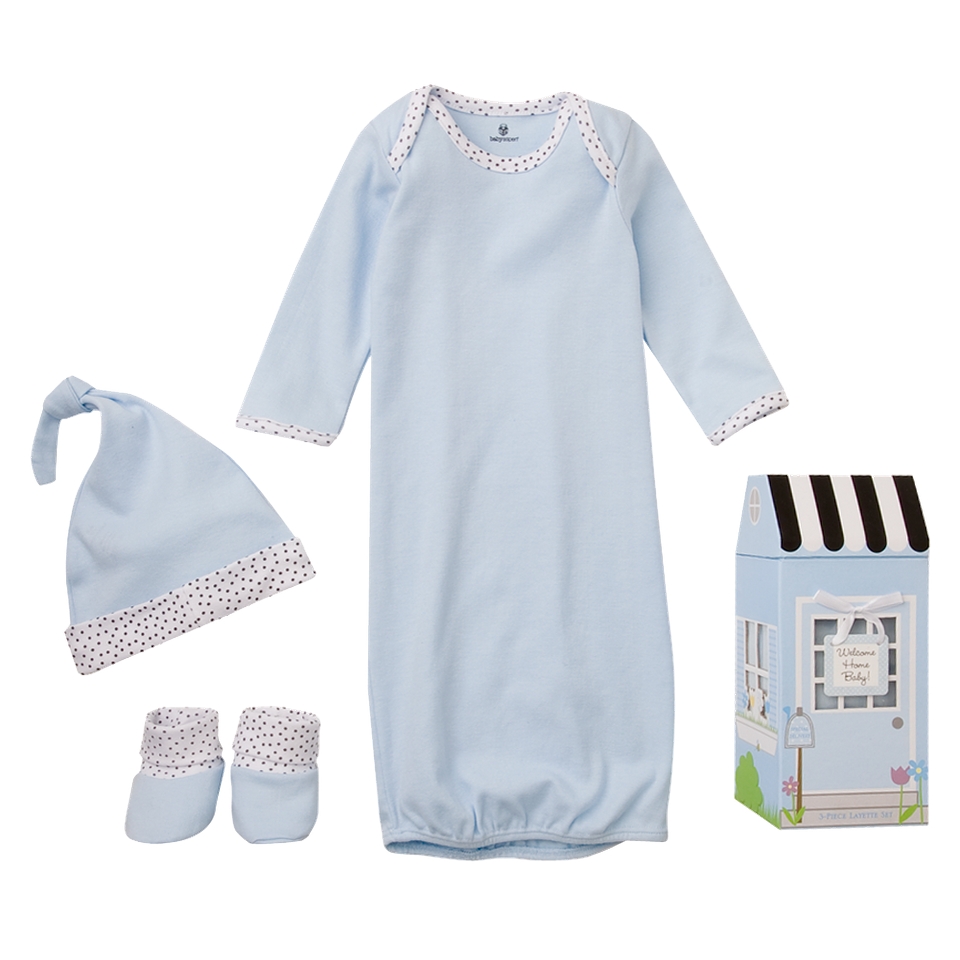 Baby AspenWelcome Home Baby 3 Piece Layette Set  0 6 months