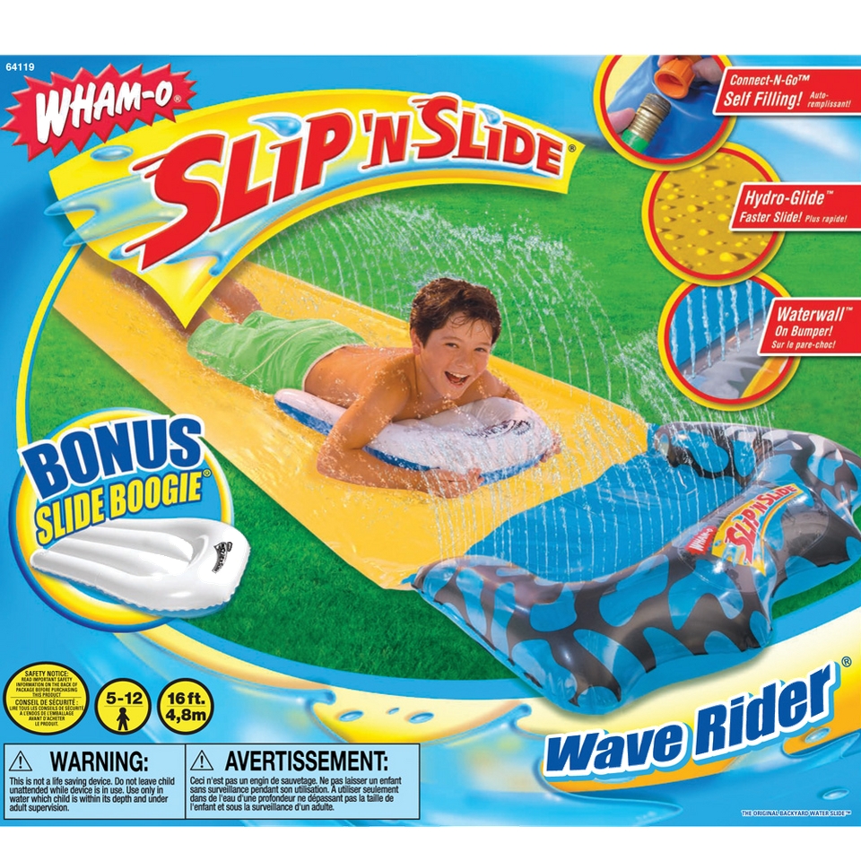 Wham O Slip N Slide Wave Rider with Bonus Slide Boogie