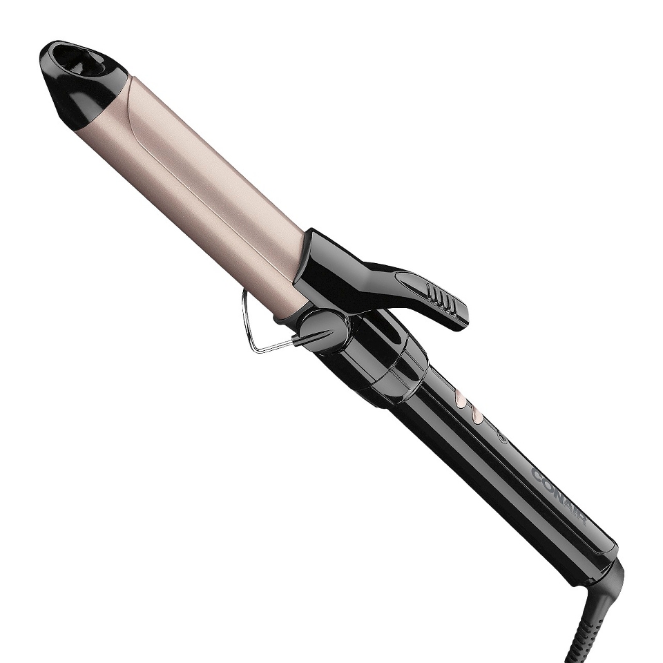 Conair Double Ceramic Instant Heat 1 1/4 Curling Iron   Black