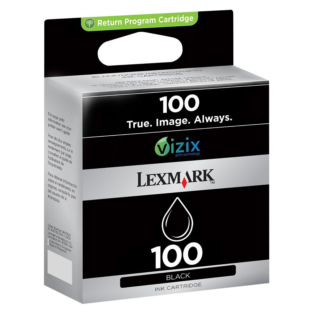 UPC 734646966344 - Lexmark #100 Black Ink Tank | upcitemdb.com