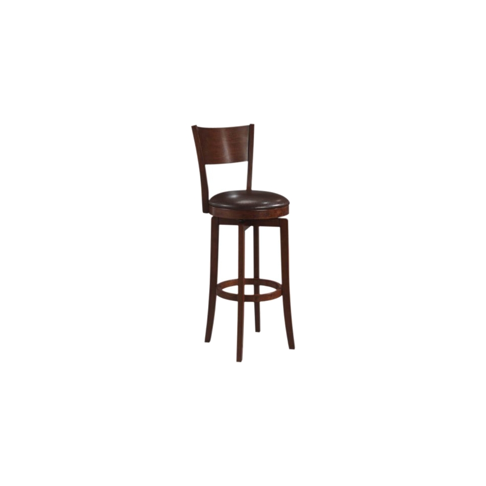 Barstool Hillsdale Furniture Archer Swivel Barstool   Brown