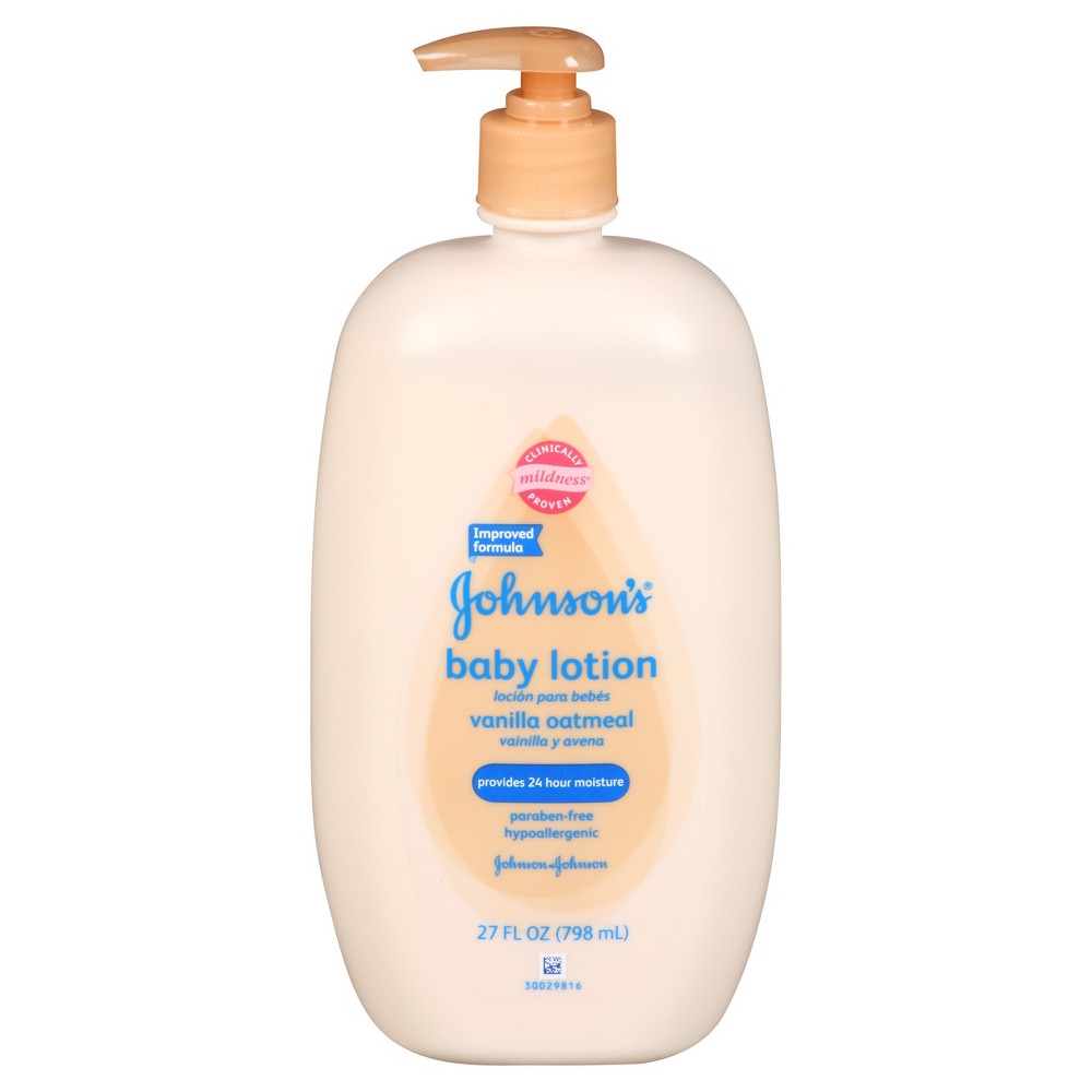 UPC 381370041474 product image for Johnson's Vanilla Oatmeal Baby Lotion - 27.0 oz. | upcitemdb.com