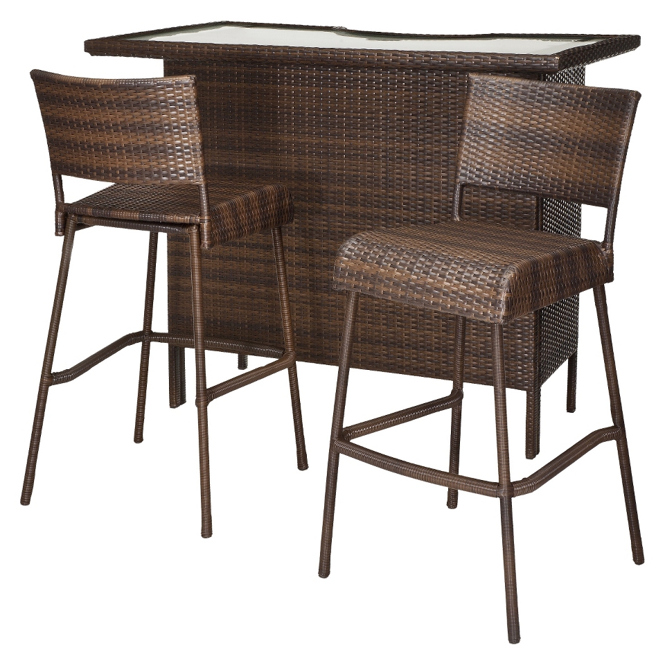 Target Mobile Site   Target Home? Rolston 3 Piece Wicker Patio Bar Set