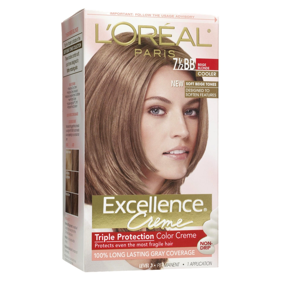   Mobile Site   LOreal Excellence Hair Color   Beige Blonde 7.5BB