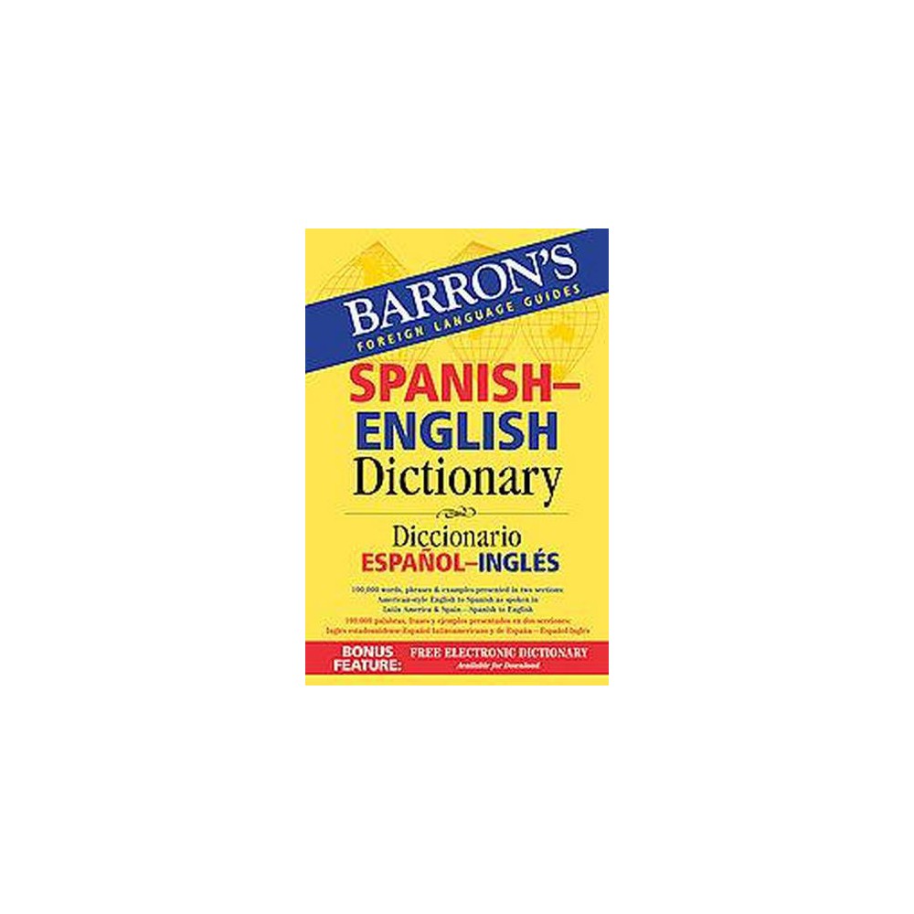 Barrons Foreign Language Guides Spanish-English Dictionary (Bilingual) (Paperback)