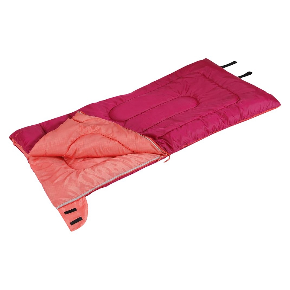 Kids Embark 50 Degree Sleeping Bag   Red