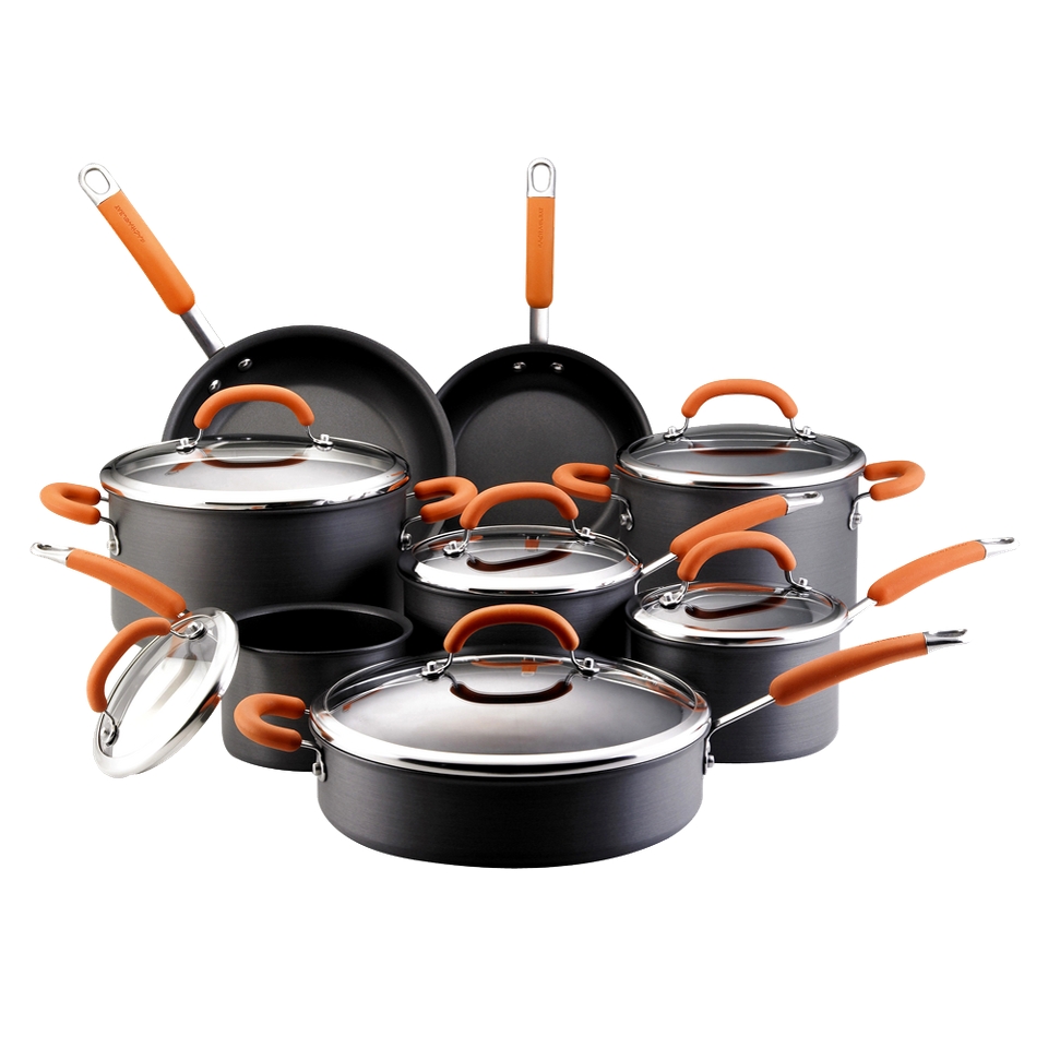 Rachael Ray Hard Anodized Cookware Set   14 piece