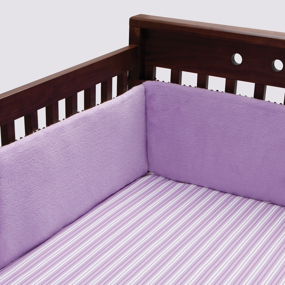   Site   Bananafish Migi Pinwheel 4 pc Crib Bedding set in Lavender