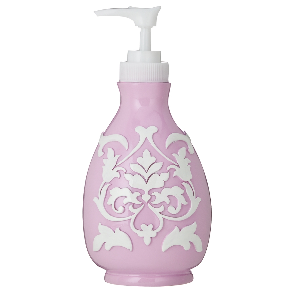 Target Mobile Site   Tiddliwinks Baroque Damask Soap Dispenser   Pink 