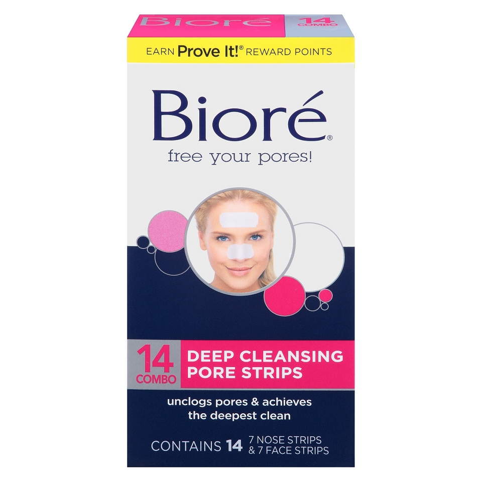 Biore Deep Cleansing Pore Strips   14 Count (Combo)