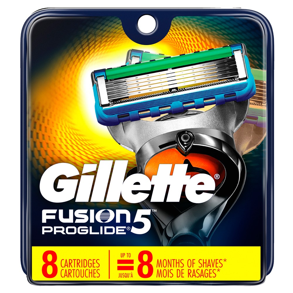 Gillette Fusion5 ProGlide Mens Razor Blade Refills - 8ct