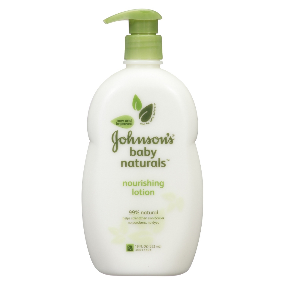 Johnson s Natural Nourishing Baby Lotion   18 oz.