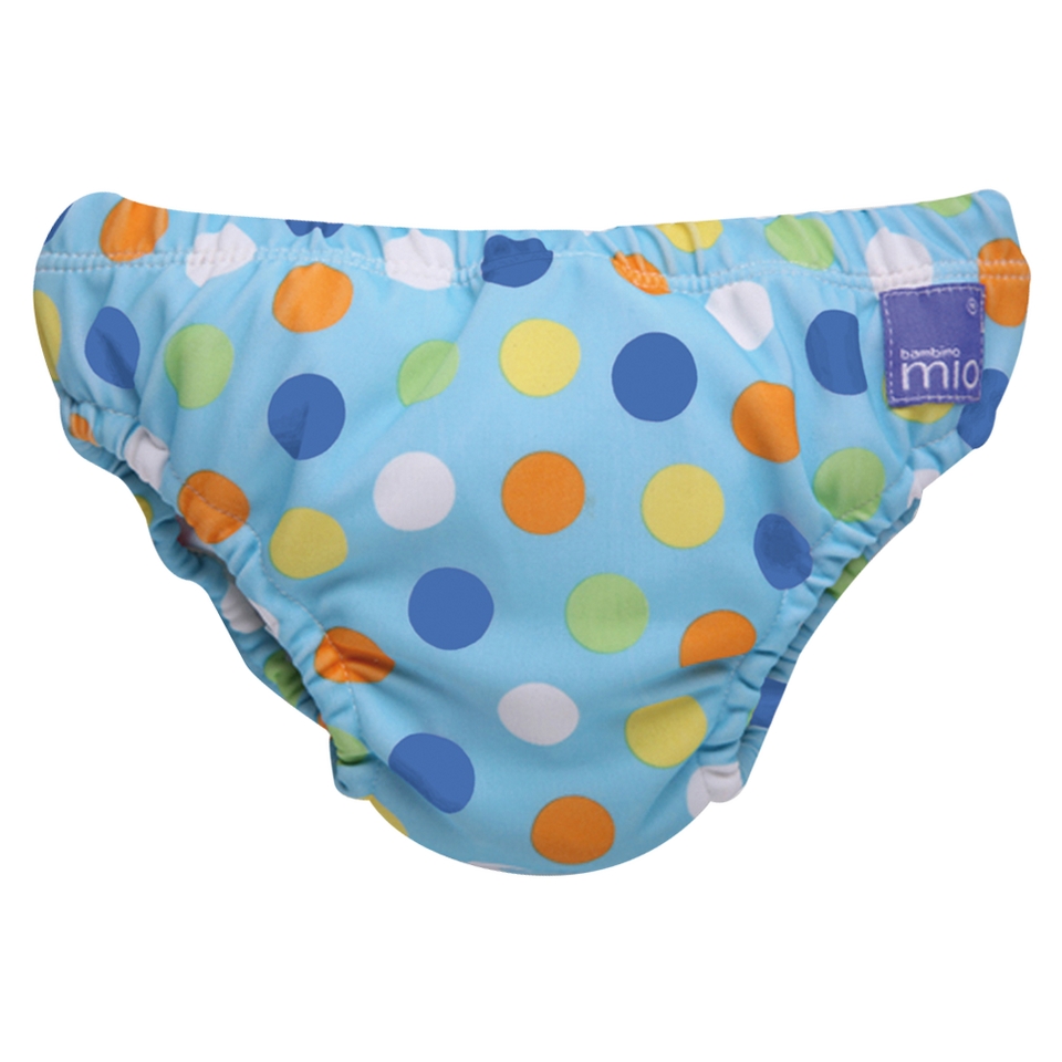 Bambino Mio Swim Nappy   Blue Spot   Medium