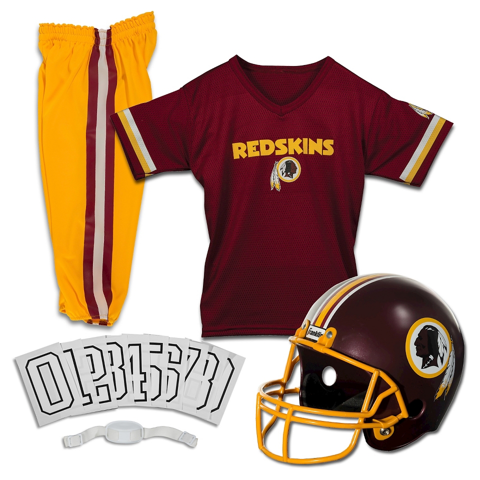 Franklin Sports NFL Redskins Deluxe Uniform Set   Small