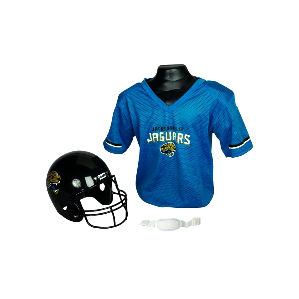 Franklin Sports NFL Jaguars Helmet/Jersey set  OSFM ages 5 9