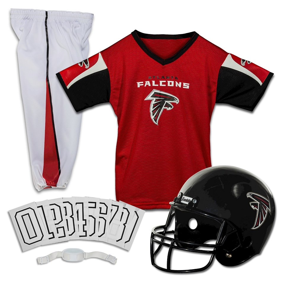 Franklin Sports NFL Falcons Deluxe Uniform Set   Medium