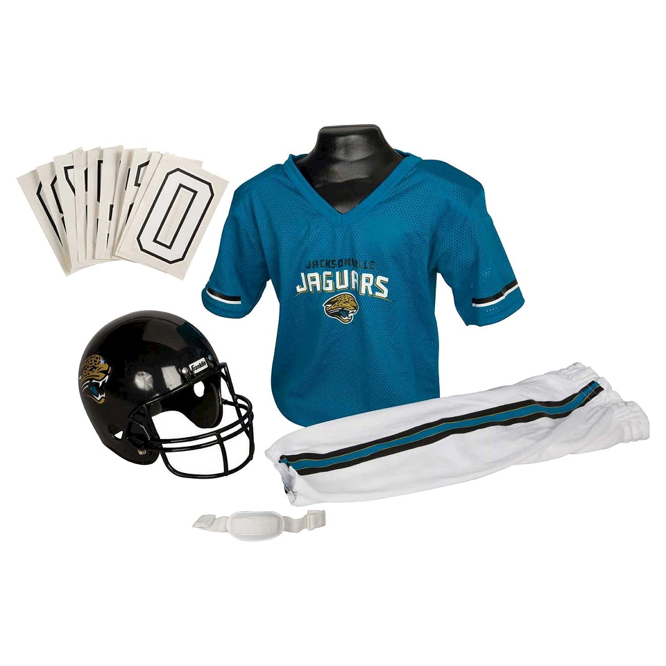 Franklin Sports NFL Jaguars Deluxe Uniform Set   Small