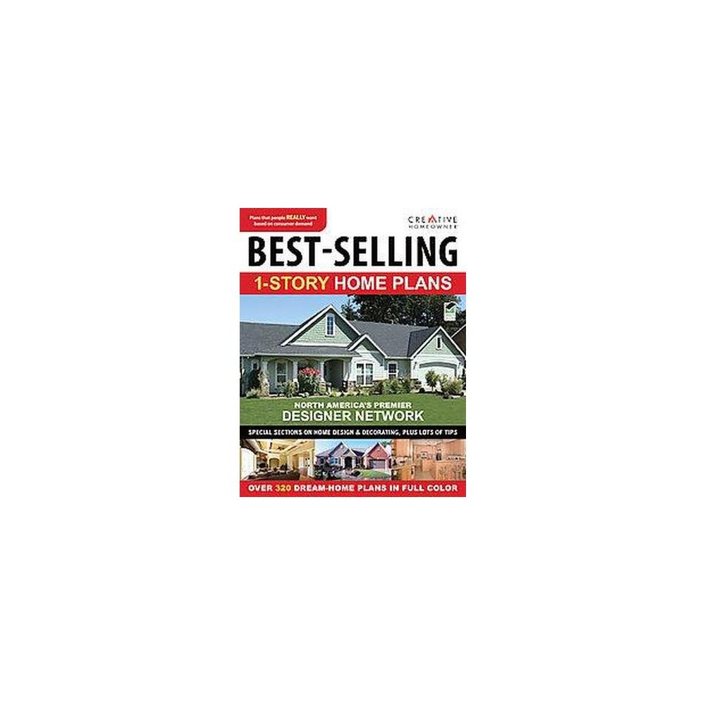 Best-selling 1-story Home Plans (Paperback)
