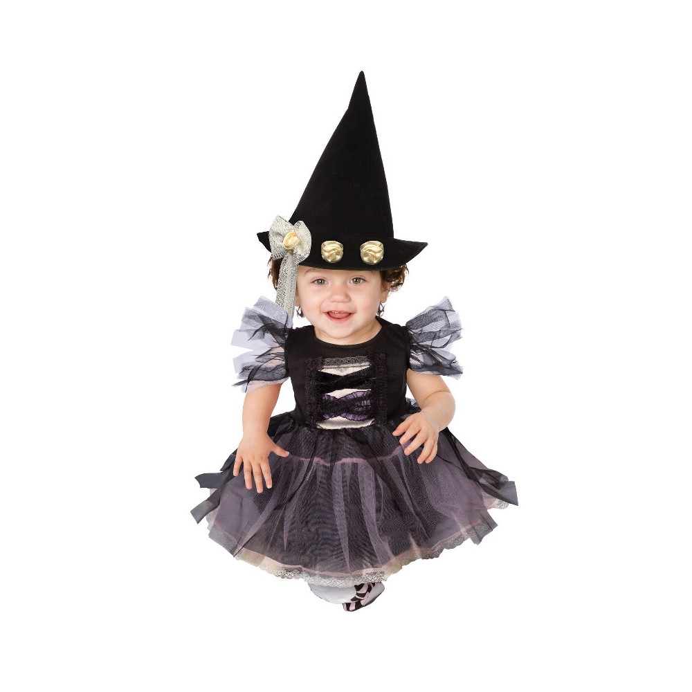 Baby/Toddler Lace Witch Costume 2T, Toddler Girls