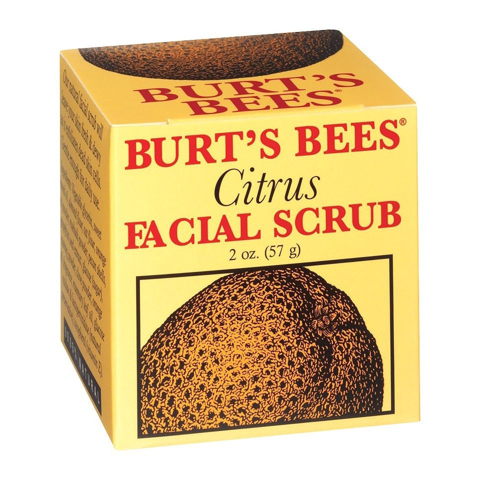 Burts Bees Facial Scrub   Citrus   2 oz