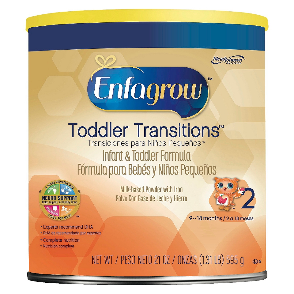 Enfamil Enfagrow PREMIUM Toddler Formula Powder   21 oz. (4 Pack)