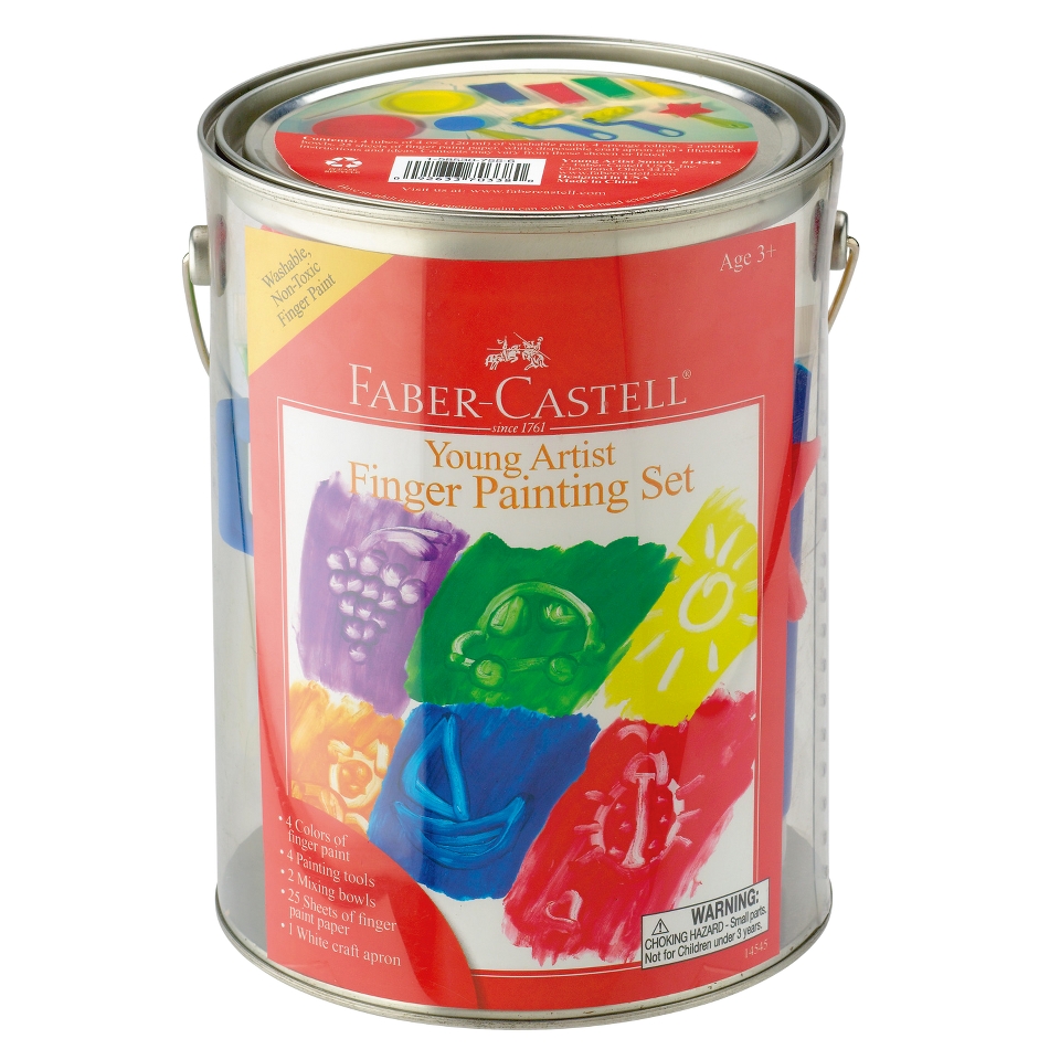 Faber Castell Young Artist Finger Painting Set