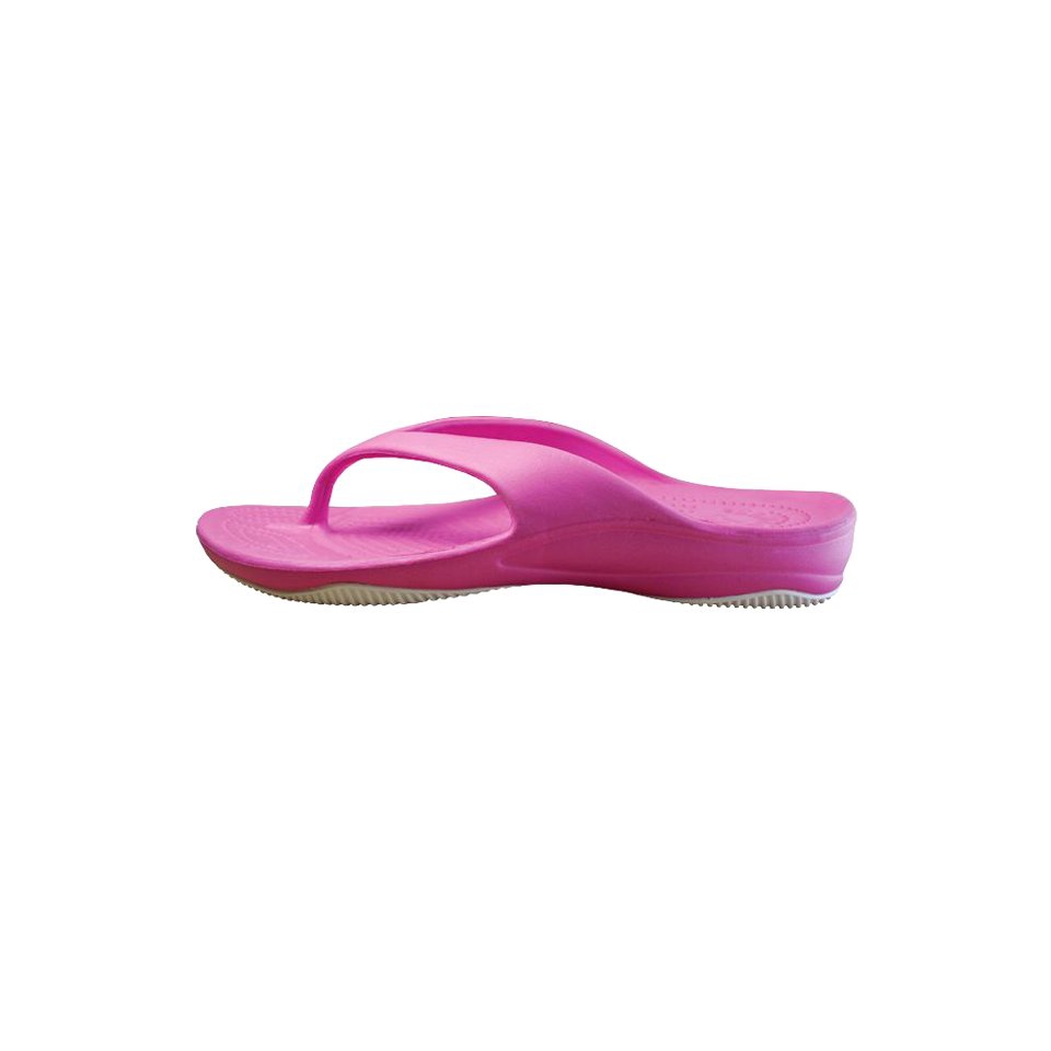 USADawgs Hot Pink / White Premium Womens Flip Flop   5