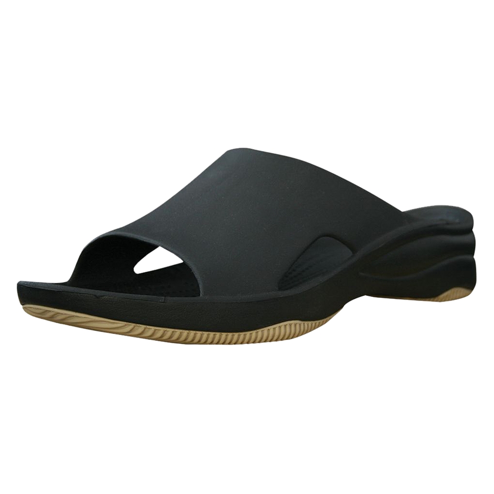 USADawgs Tan/Black Premium Womens Slide/Rubber Sole   8