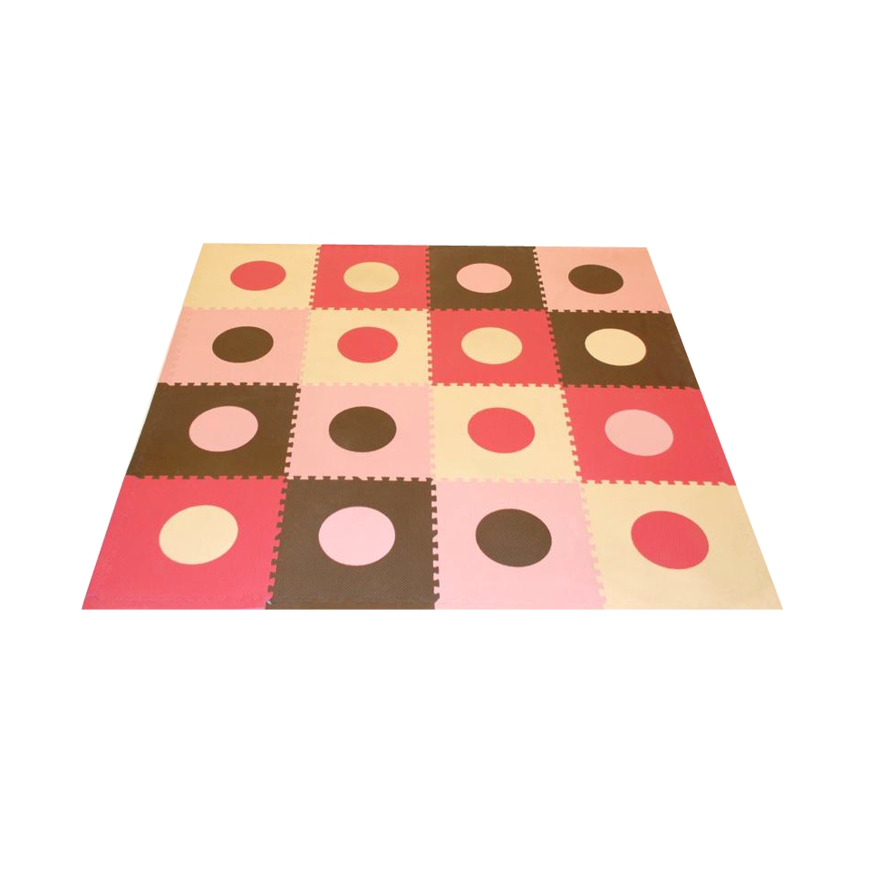 Playmat Set, Pink/Brown by Tadpoles