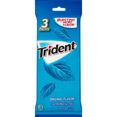 Trident Original Sugar Free Gum - 2.86oz