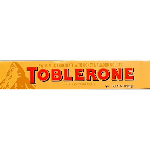 TOBLERONE Swiss Milk Chocolate Candy Bar - 12.6oz : Target