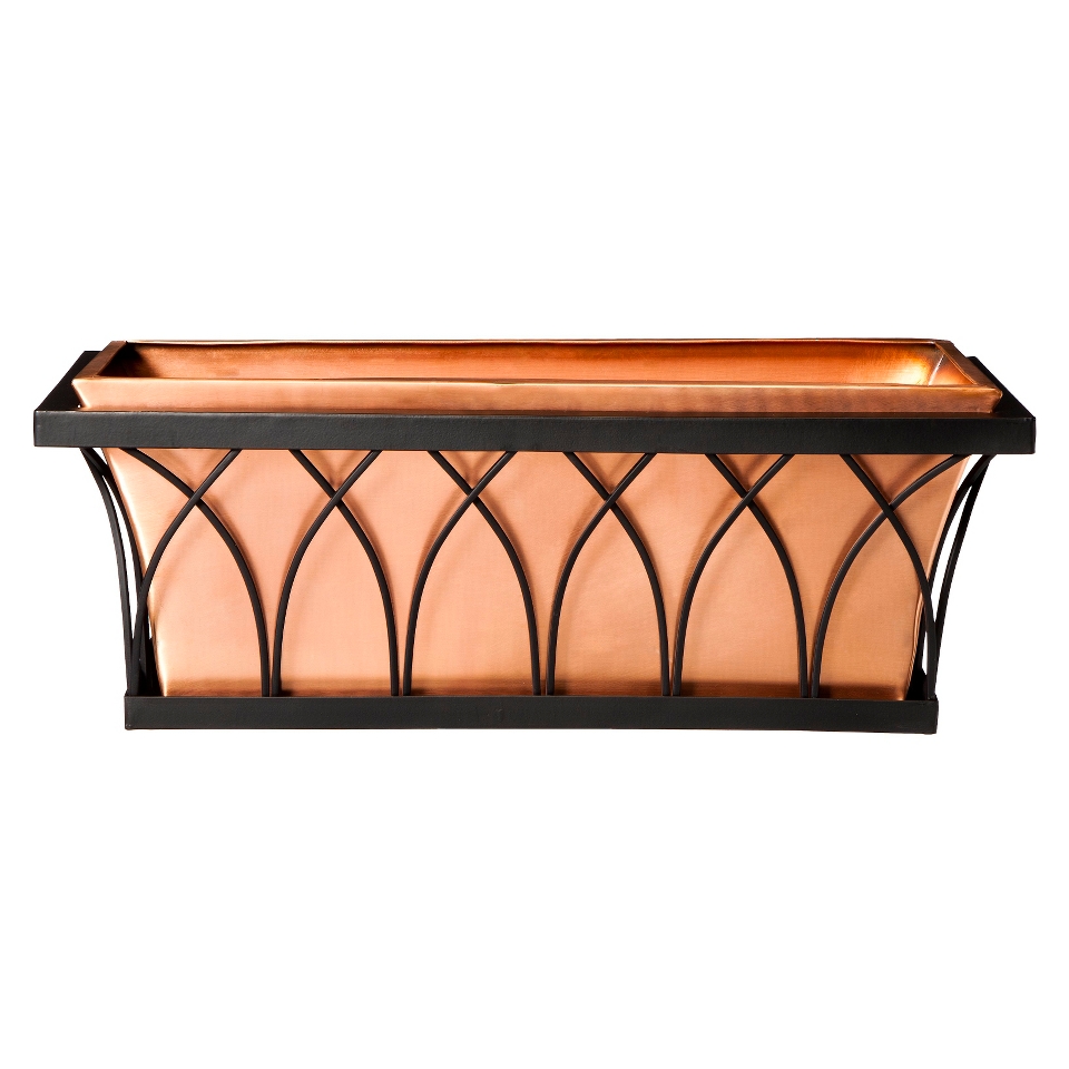 Smith & Hawken Premium Quality Eden Park 2 Copper Window Box