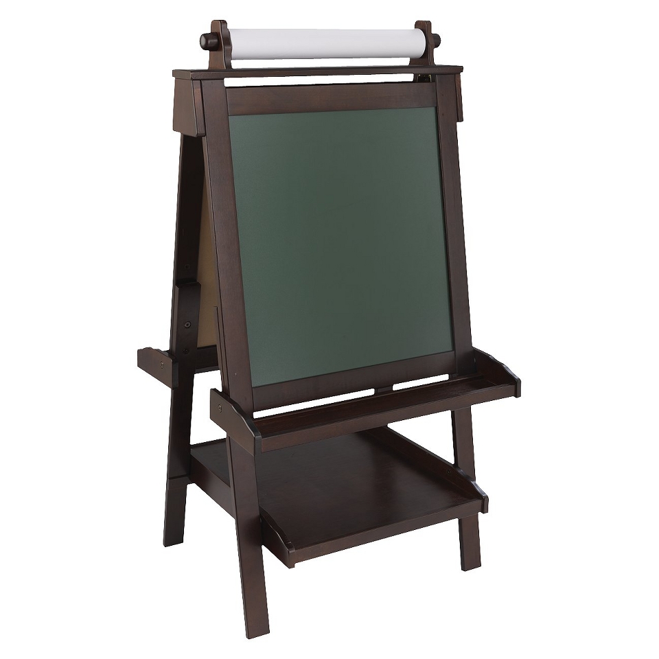 KidKraft Deluxe Wood Easel   Espresso