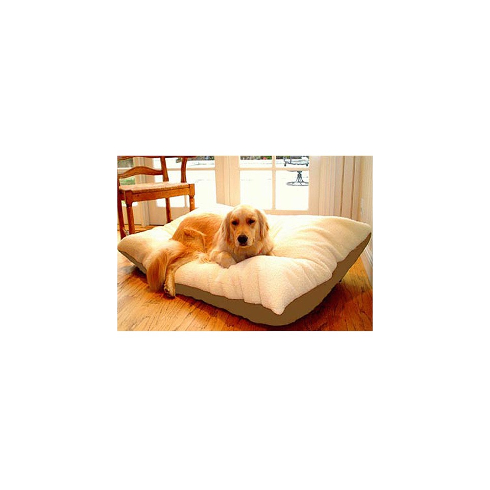 Majestic Pet Rectangle Pet Bed   Khaki (Medium)