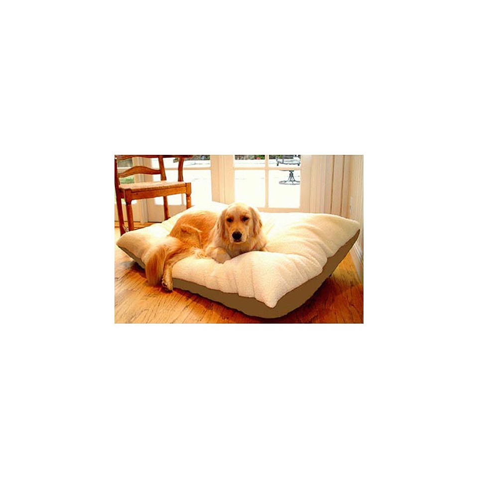 Majestic Pet Rectangle Pet Bed   Khaki (Large)