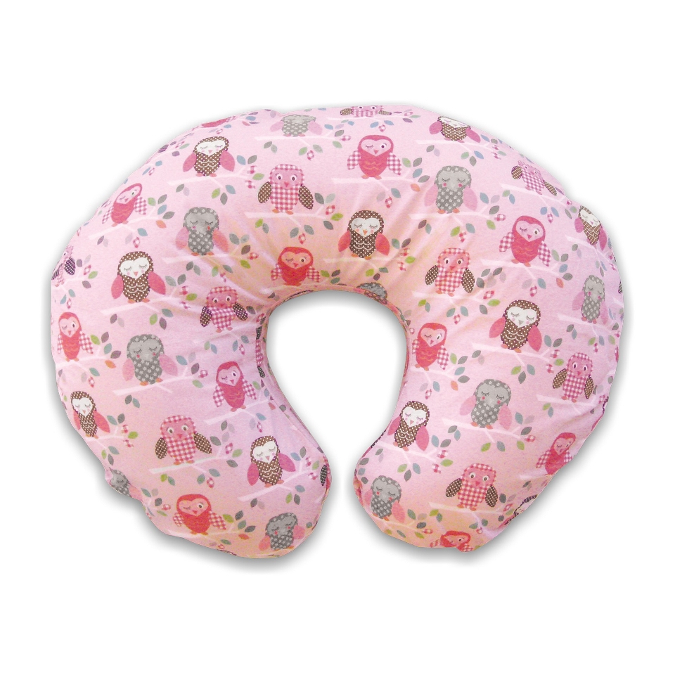 Bare Naked Pillow with Slipcover & $30 Bonus Gift   Pink Owls by Boppy