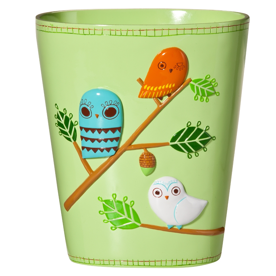 Give a Hoot Wastebasket