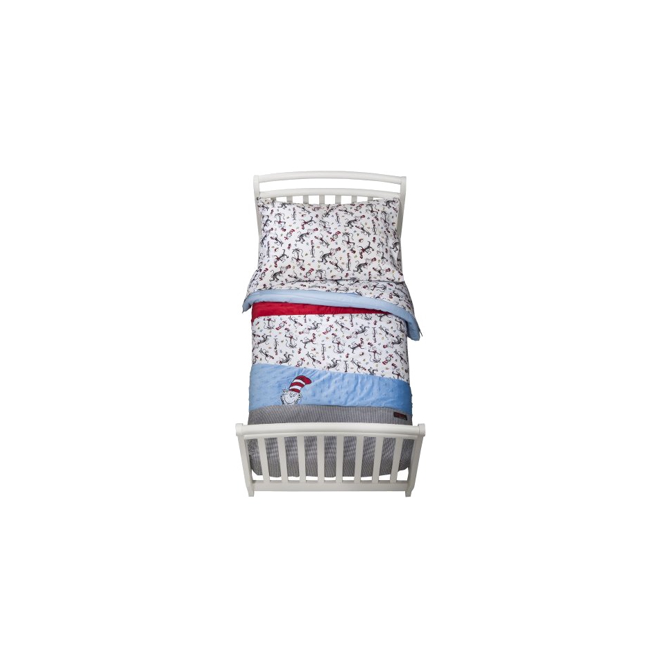 Cat in the Hat Toddler Bedding Set by Lab