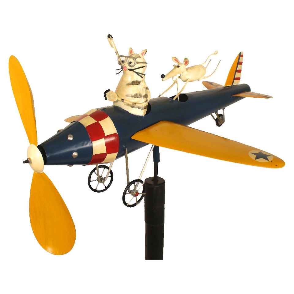 Cat Aviator Whirligig