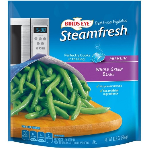 Birds Eye Steamfresh Premium Selects Frozen Whole Green Beans 12 oz