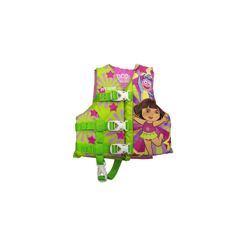 NEW Stearns Dora The Explorer 30 50 LBS USCG Swim Child Vest Life 