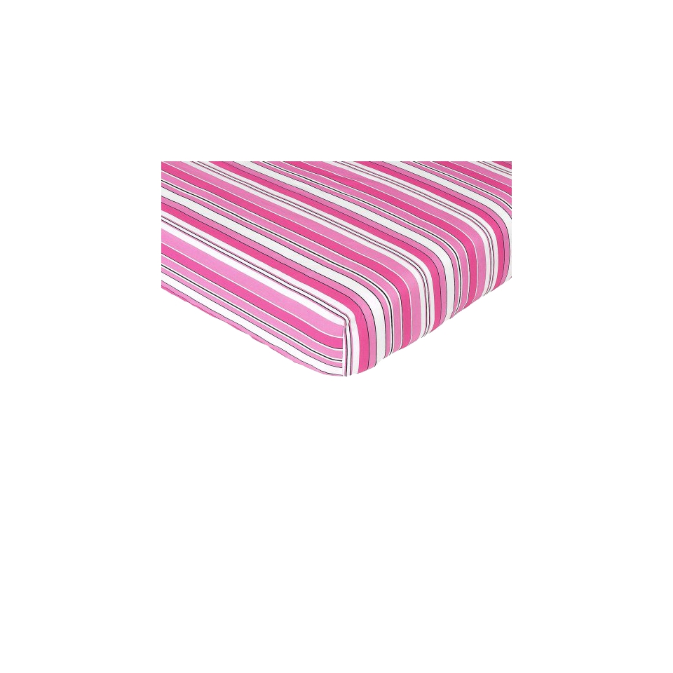 Madison Fitted Crib Sheet   Stripe